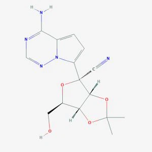 D-Altrononitrile, {{4}} - C - (4 - aminopyrrolo [{{4}}, 1 - f] [1, {{4}} 4] triazin-7-YL) - {{4}} 5 anhydro-3, 4 - O - ({{ 6}} - methylethylidene) CAS 1 1 9 1 {{4}} 37-80-5