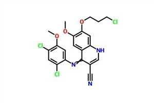 7-(3-CHLORO-PROPOXY)-4-(2,4-DICHLORO-5-METHOXY-PHENYLAMINO)-6-METHOXY-QUINOLINE-3-CARBONITRILE CAS 380844-49-5